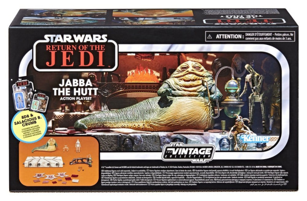 Star Wars Episode VI Vintage Collection Playset Jabba the Hutt 10 cm 1