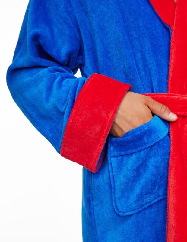 DC Comics Fleece Bathrobe Superman