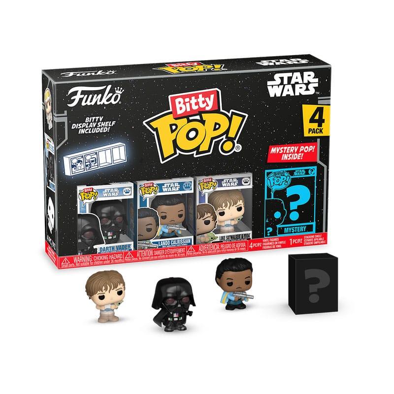 Star Wars Bitty POP! Vinyl Figure 4-Pack Vader 2,5 cm