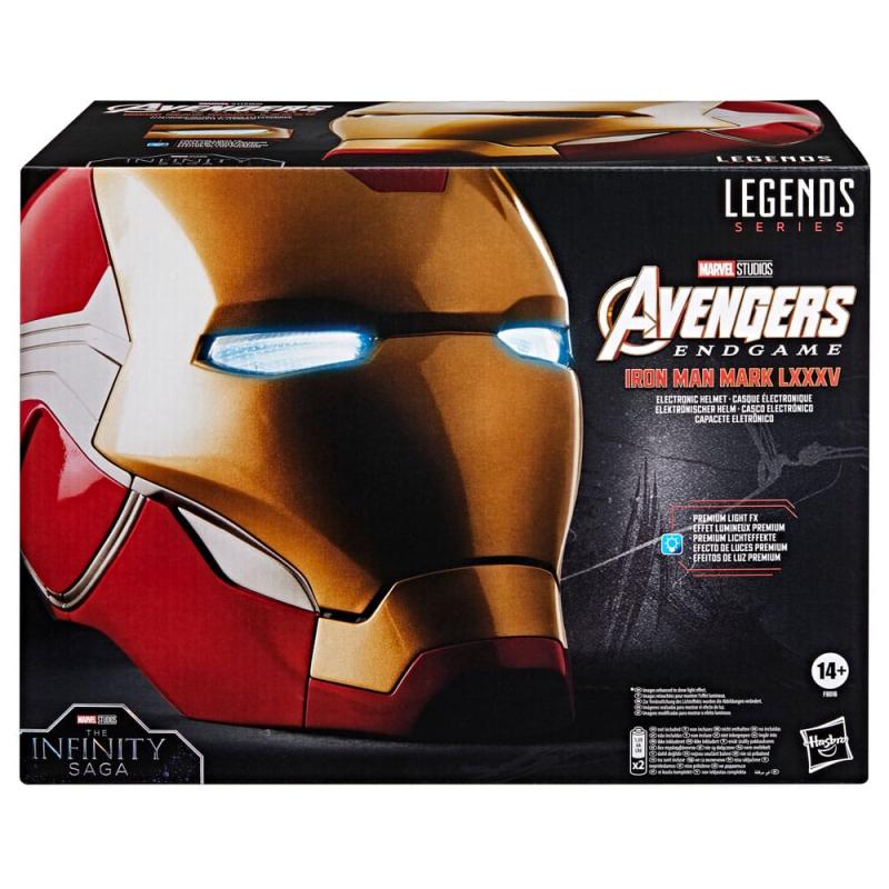 Avengers: Endgame Marvel Legends Series Electronic Helmet Iron Man Mark LXXXV