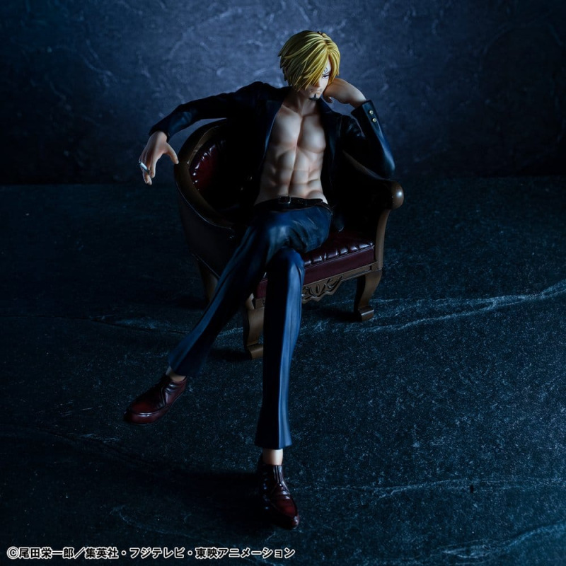 One Piece Portrait.Of.Pirates "S.O.C" PVC Figure Sanji Ver.R 14 cm 7
