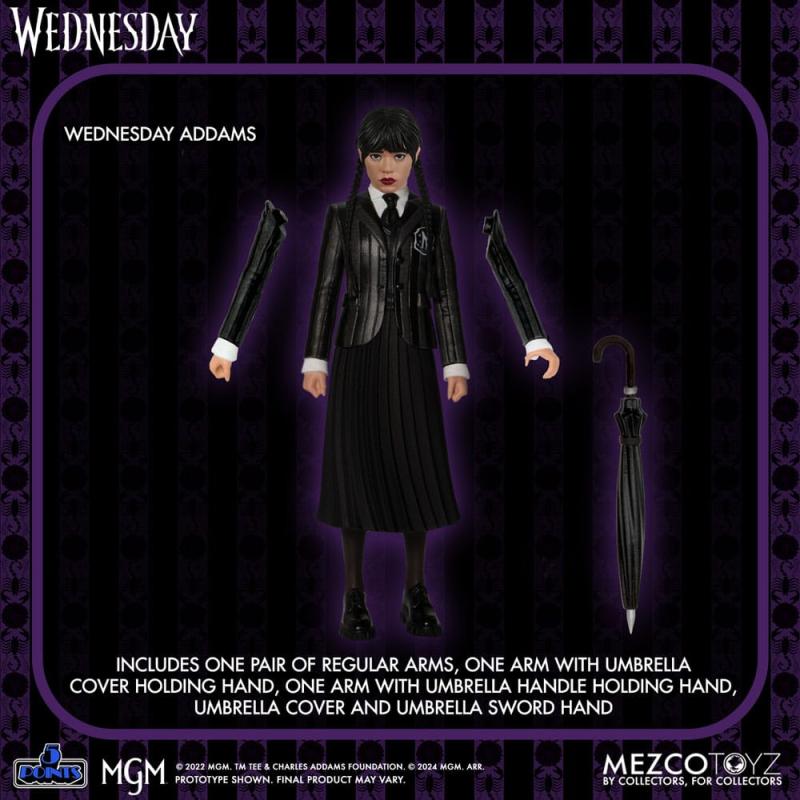 Wednesday 5 Points Figure Wednesday & Enid Boxed Set 10 cm