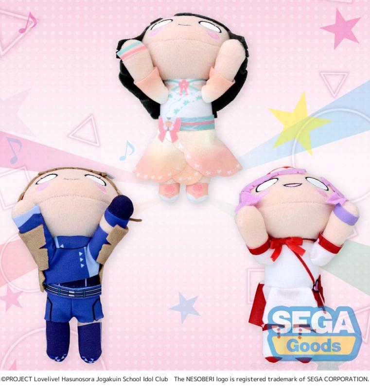 Love Live! Hasu no Sora Jogakuin School Idol Club Lay-Down Plush Figures Vol. 3 Twinkle Star Festiva