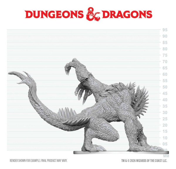 Dungeons & Dragons Nolzur's Marvelous Miniatures Unpainted Miniature Gug 20 cm 3