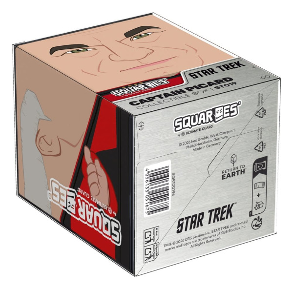 Squaroes Squaroe Star Trek: The Next Generation ST019 - Captain Picard 11