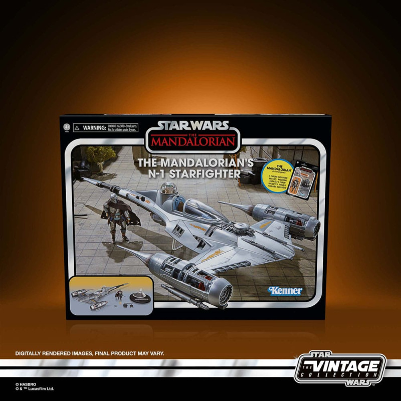 Star Wars The Mandalorian Vintage Collection Vehicle The Mandalorian's N-1 Starfighter 5