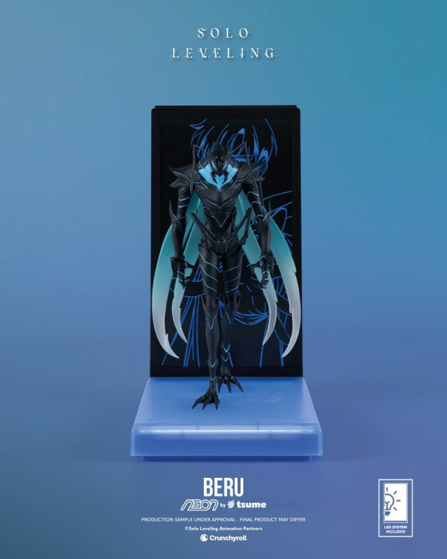 Solo Leveling Neon Figure 1/9 Beru 20 cm 2