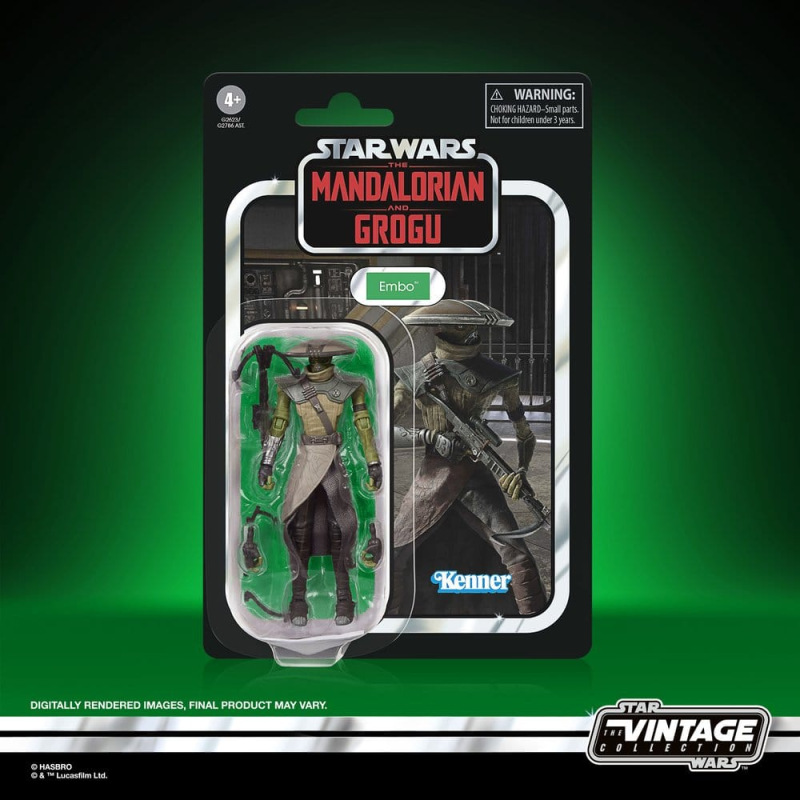 Star Wars: The Mandalorian and Grogu Vintage Collection Action Figure Embo 10 cm 5