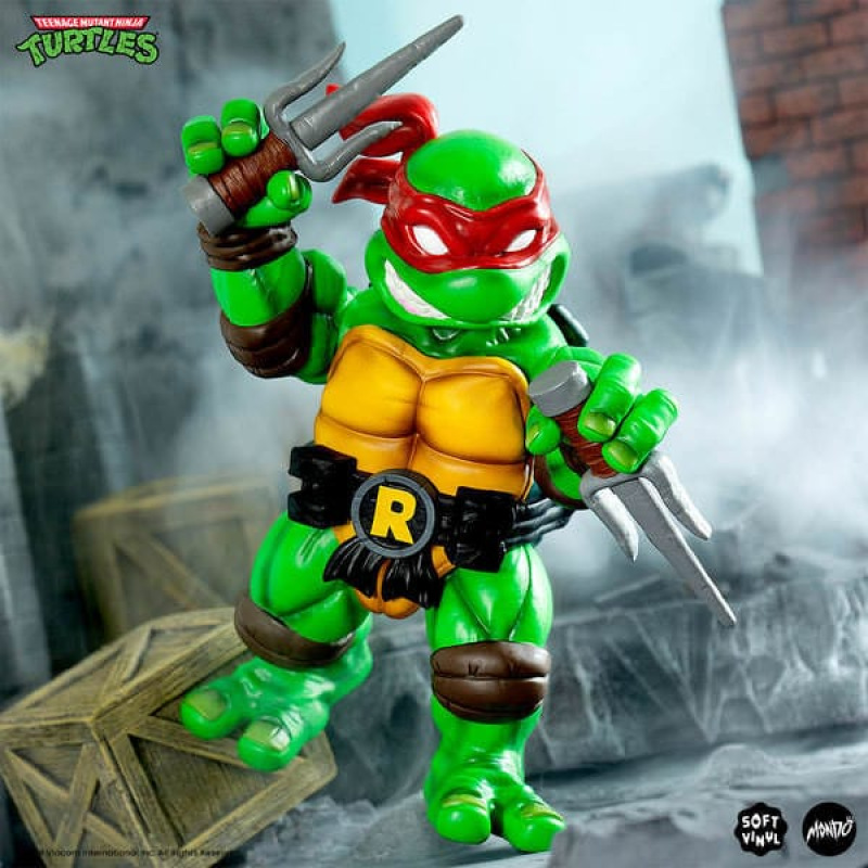 Teenage Mutant Ninja Turtles Soft Vinyl Figure Raphael 20 cm 3