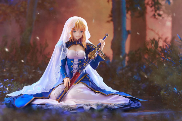Fate/Grand Order PVC Statue 1/7 Saber Garden of Avalon 14 cm 12