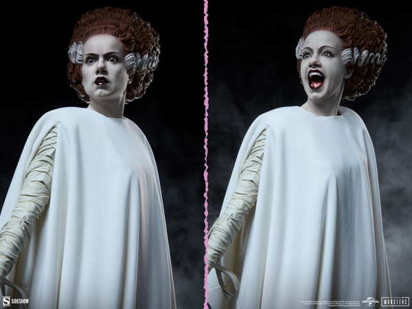Bride of Frankenstein Premium Format Mixed Media Statue The Bride of Frankenstein (Fabric Costume) 5 11