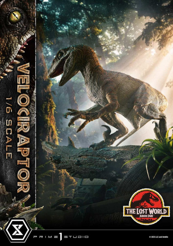 Jurassic Park II Legacy Museum Collection Statue 1/6 Velociraptor 41 cm 2