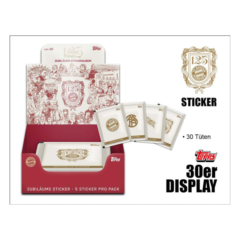 125 Years of FC Bayern Munich TCG Booster Display (30) *German Version*
