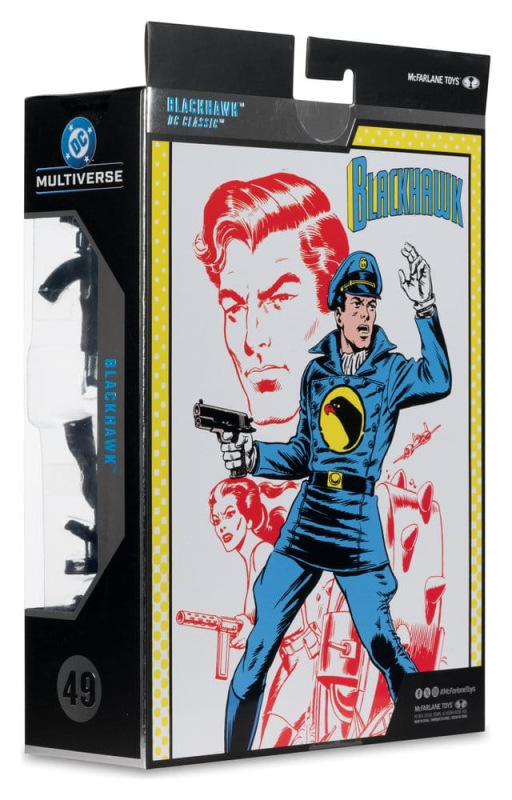 DC Multiverse McFarlane Collector Edition Action Figure Blackhawk Collector Edition #49 18 cm 8