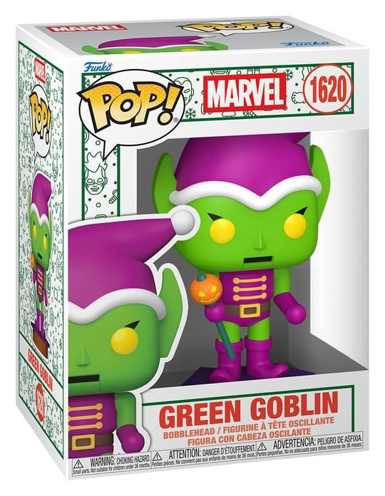 Marvel POP! Vinyl Figure : Holiday S6- Goblin(NTKR) 9 cm 1