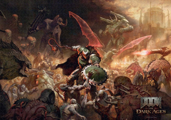 Doom The Dark Ages Puzzle Slayer's Rag (1000 pieces)