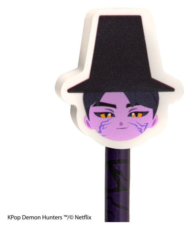 KPop Demon Hunters Pencil & Eraser Series 1 Display (30) 6