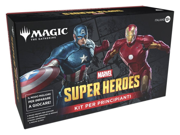 Magic the Gathering Marvel Super Heroes Beginner Box Case (3) italian 1