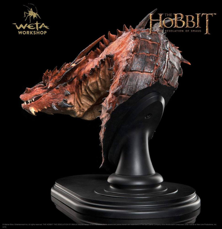 The Hobbit The Desolation of Smaug Bust Smaug 36 cm 4