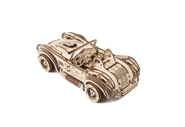 Ugears 3D Wooden Puzzle Drift Cobra Racing Car 10