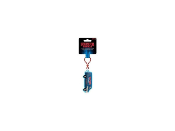 Stranger Things Torch Key Clip Keychain WSQK Van