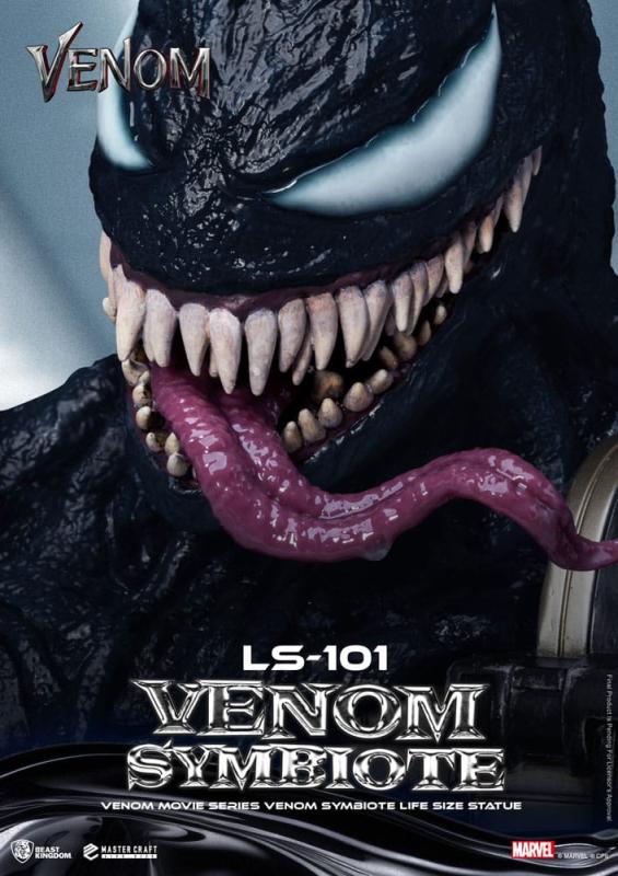 Venom Movie Series Life-Size Statue Venom Symbiote 24 cm 3