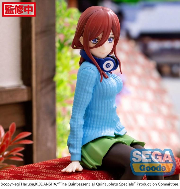 The Quintessential Quintuplets Specials PM Perching PVC Statue Miku Nakano 14 cm