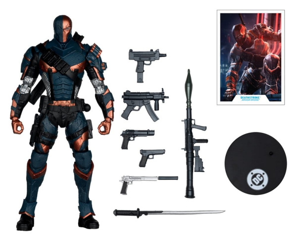 Arkham Origins DC Multiverse Action Figure Deathstroke 19 cm 1