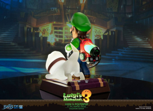 Luigi's Mansion 3 PVC Statue Luigi & Polterpup Collector's Edition 23 cm 5