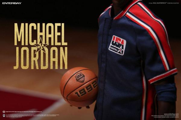 NBA Collection Real Masterpiece Action Figure 1/6 Michael Jordan Barcelona '92 Limited Edition
