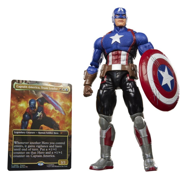 Magic The Gathering: Marvel Super Heroes Marvel Legends Action Figure Captain America (Avengers: Twi