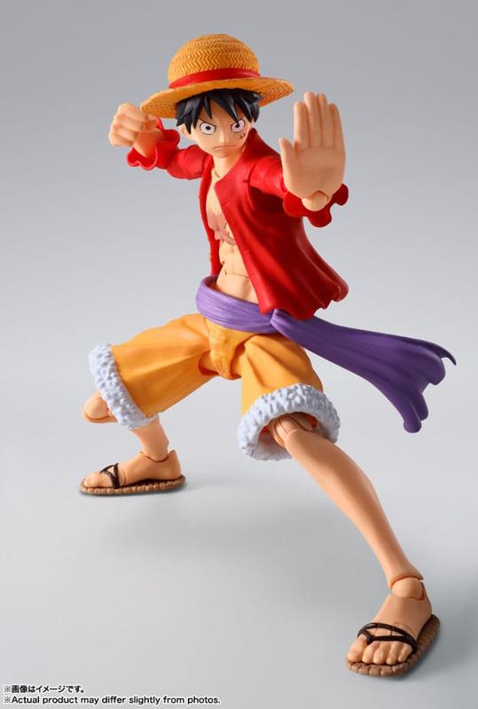 One Piece S.H. Figuarts Action Figure Monkey D. Luffy (The Raid on Onigashima) 14 cm