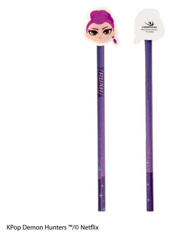 KPop Demon Hunters Pencil & Eraser Series 1 Display (30) 13