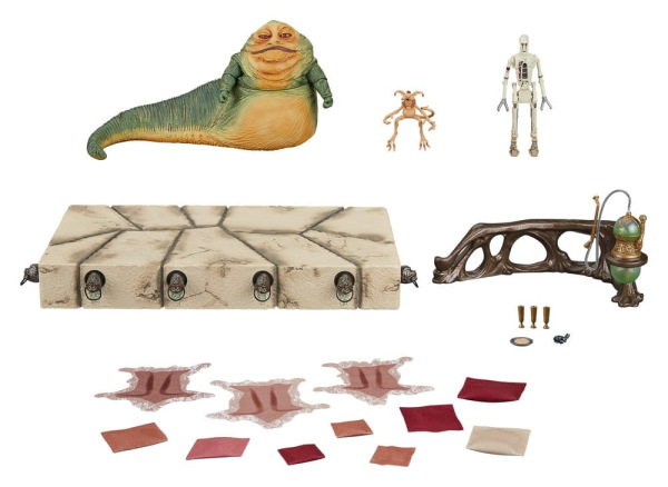 Star Wars Episode VI Vintage Collection Playset Jabba the Hutt 10 cm 13