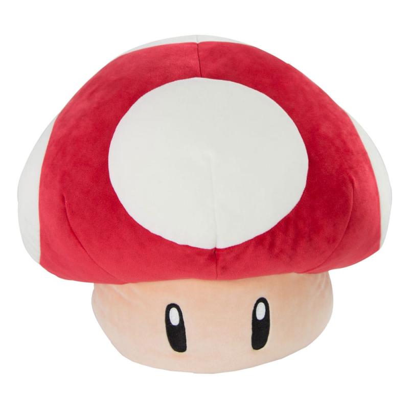 Super Mario Mocchi-Mocchi Mega Plush Figure Super Mushroom Red 36 cm