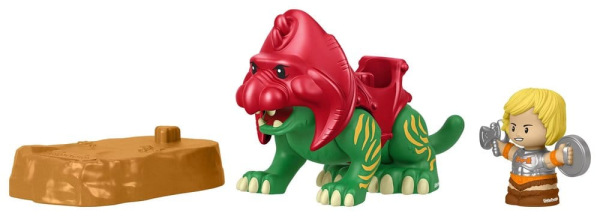 Masters of the Universe Little People Collector Figure Set He-Man & Battle Cat 6