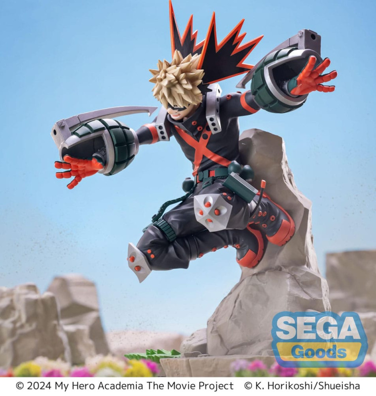 My Hero Academia: You´re Next Xross Link Anime PVC Statue Katsuki Bakugo 18 cm 3