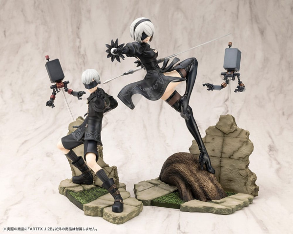 Nier:Automata Ver. 1.1a ARTFX J Statue 1/8 2B 24 cm 12