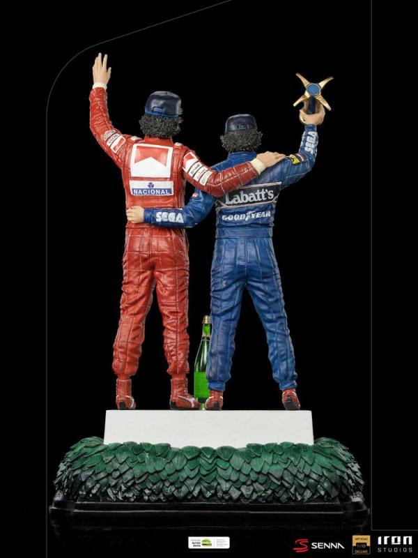 Ayrton Senna Deluxe Art Scale Statue 1/10 Alain Prost & Ayrton Senna (The Last Podium 1993 8