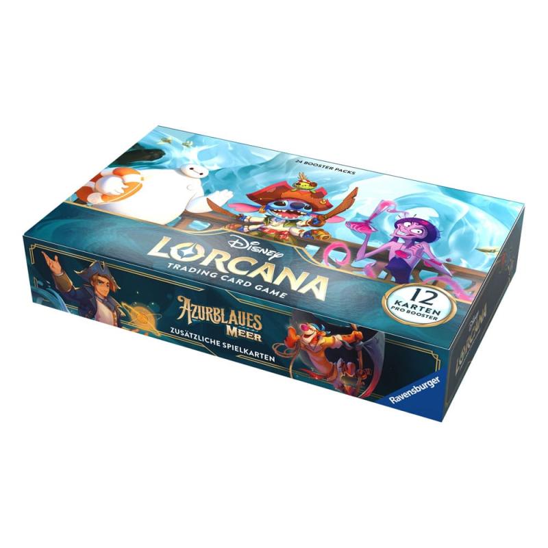 Disney Lorcana TCG Azurblaues Meer Booster Display (24) *German Edition*