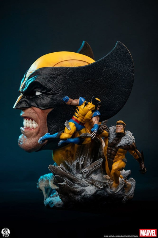 Marvel Fine Art Bust Wolverine 48 cm 5