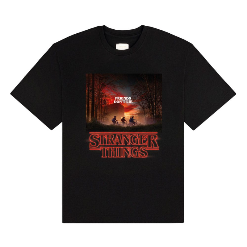 Stranger Things T-Shirt Friends Don't Lie Size XXL