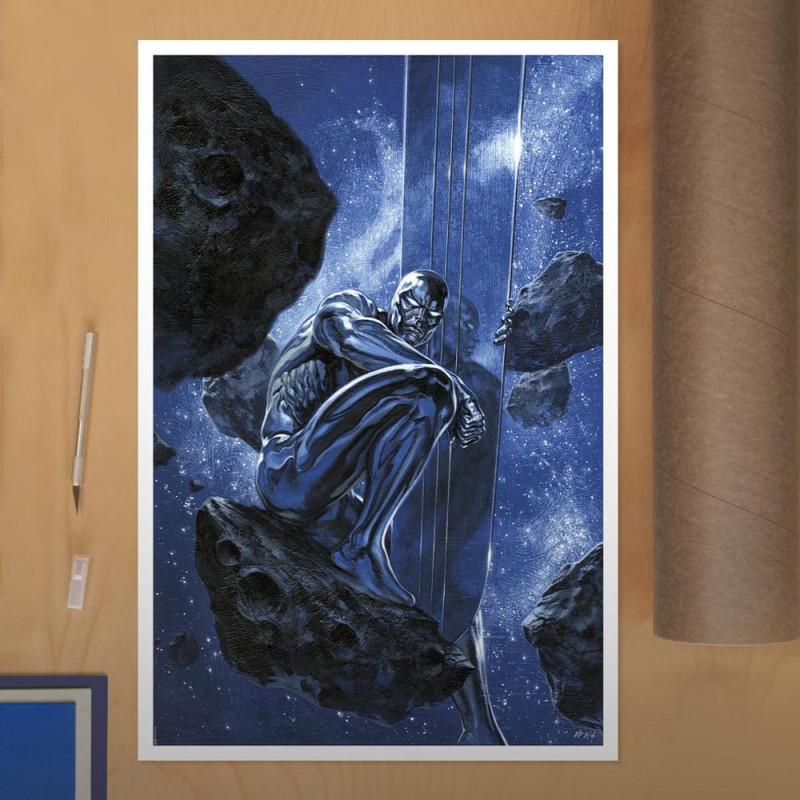 Marvel Art Print Silver Surfer: Ghost Light 61 x 41 cm - unframed 1
