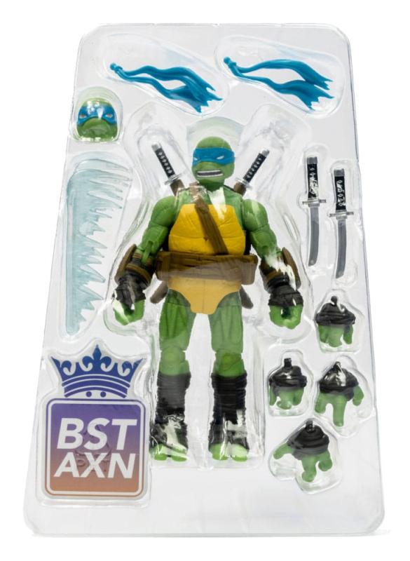 Teenage Mutant Ninja Turtles BST AXN Action Figure Leonardo (IDW Comics) 13 cm 8