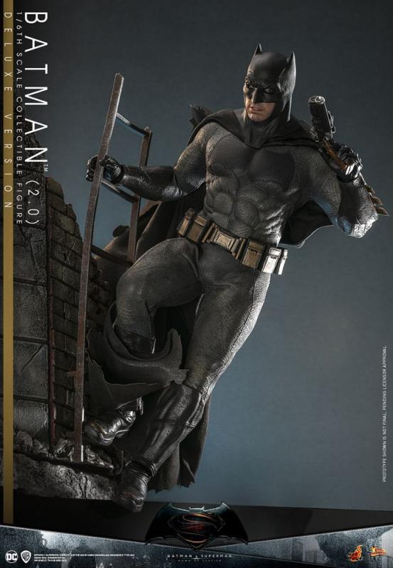 Batman v Superman: Dawn of Justice Movie Masterpiece Action Figure 1/6 Batman 2.0 (Deluxe Version) 3