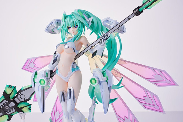 Hyperdimension Neptunia PVC Statue 1/7 Green Heart 27 cm 3