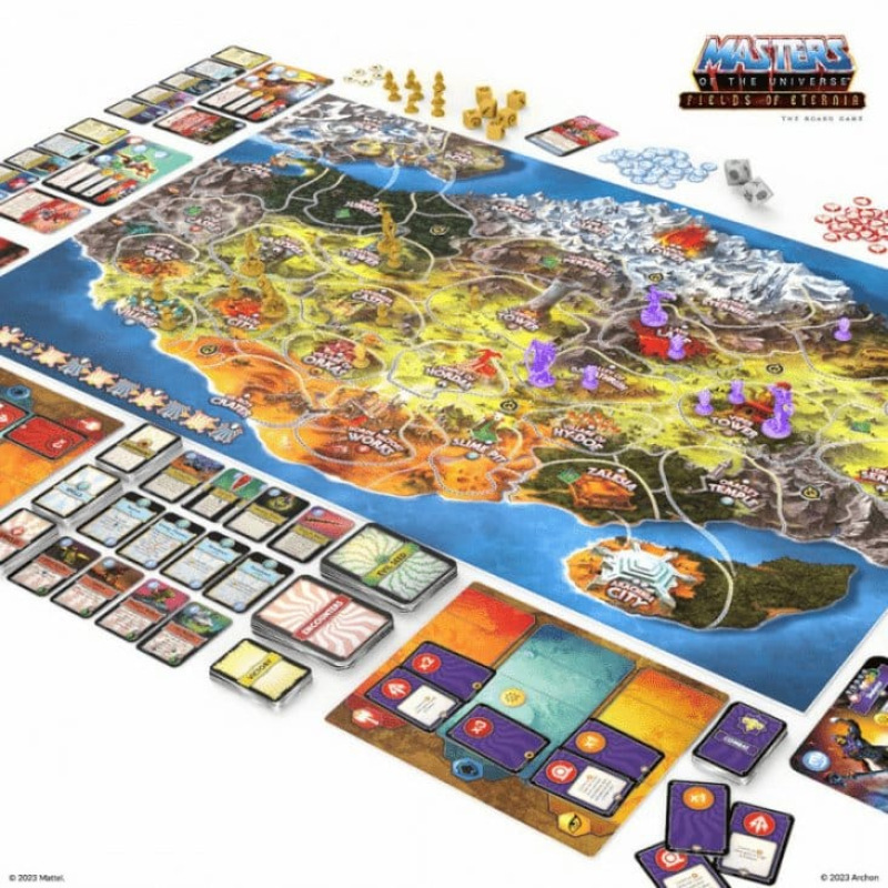 Masters of the Universe Board Game Fields of Eternia *French Version* 8