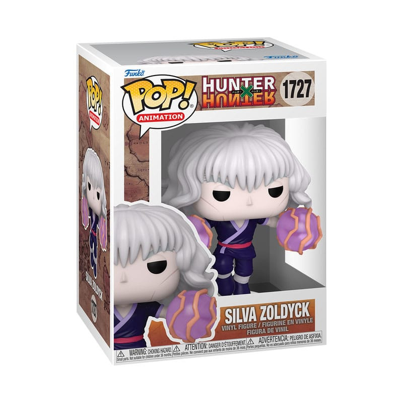 Hunter x Hunter POP! Animation Vinyl Figure Silva Zoldyck 9 cm 1