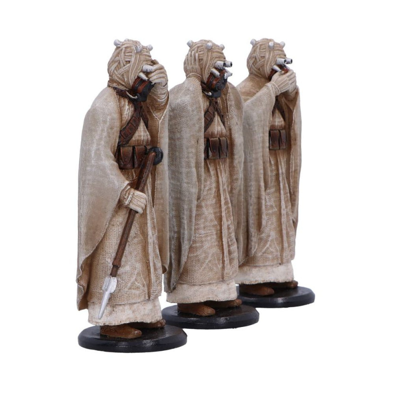 Original Stormtrooper Statue Three Wise Tusken Raiders 14 cm 3