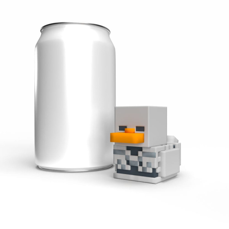 Minecraft Tubbz Mini PVC Figure Skeleton 5 cm 5